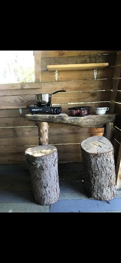 Cabane Dans Les Arbres 7Metres De Hauteur Tanavelle
